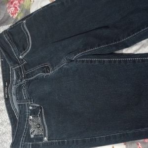Dark blue pants
